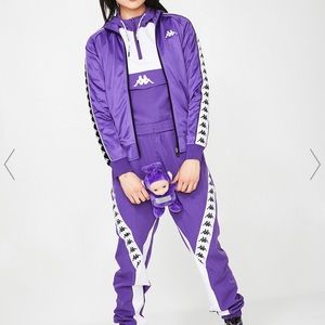 Grape Kappa 222 zip up jacket!  Never worn!